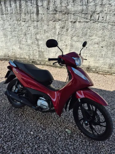 Honda Biz 125 EX 2026 - Vermelha Perolizada