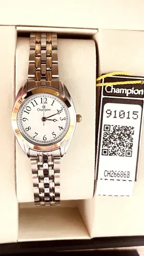 Relógios Champion prata e dourado! Vários modelos! Novos, na caixa!!!