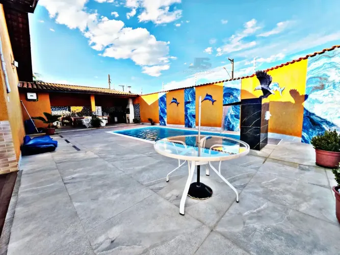 CASA À VENDA OU ALUGUEL TEMPORADA EM INDAIÁ BERTIOGA | PISCINA PRIVATIVA + CHURRASQUEIRA