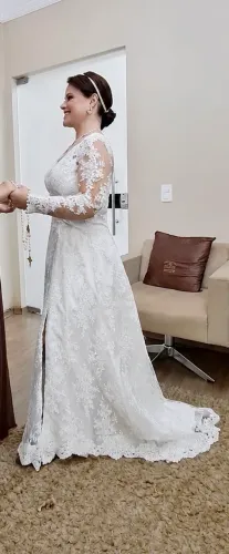 Vestido de Noiva Rendado