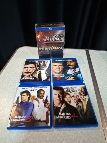 Blu-ray - Coleção Máquina Mortífera - Original 