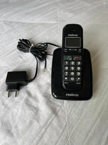 Telefone fixo sem fio com viva voz