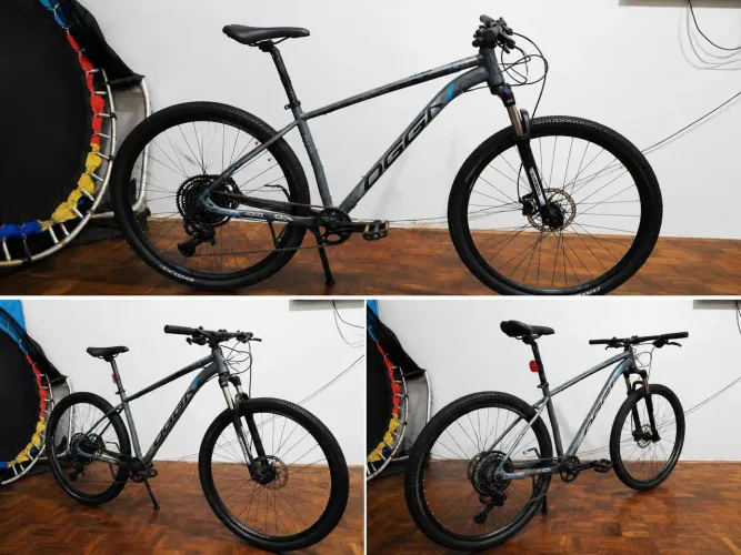 Bicicleta OGGI 7.0 cinza graffiti 