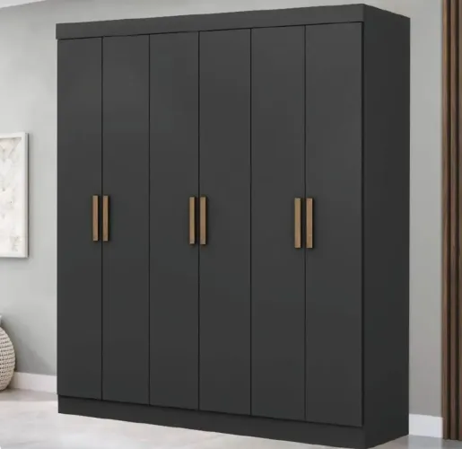 Guarda roupa 6 portas 2 gavetas