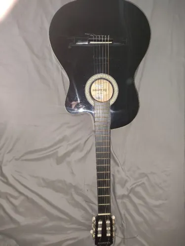 Violão Eletroacústico Giannini GNFX-1C EL BK Preto