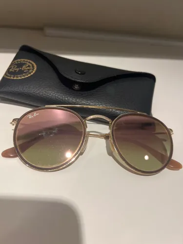 Óculos Ray Ban Espelhado Rosa 