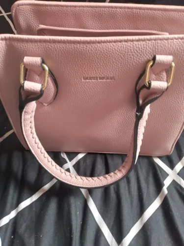 Bolsa rosa usada 1 vez
