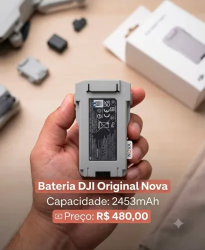 Bateria Original DJi Mini 3 - 3 Pro - 4 Pro - Nova