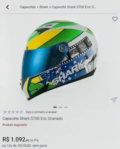Shark s700 granado ( leia o anúncio ) 800 leva embora
