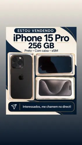 iPhone 15 preto