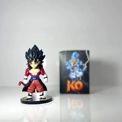 Boneco Dragon Ball Super Saiyajin 4 Colecionável - Mini Figure Anime