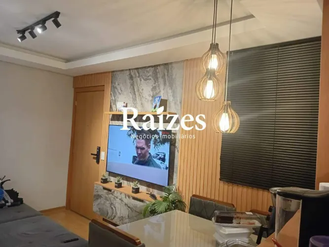 Apartamento 1 quarto no Bairro Grand Ville com 45m², porcelanato e vaga