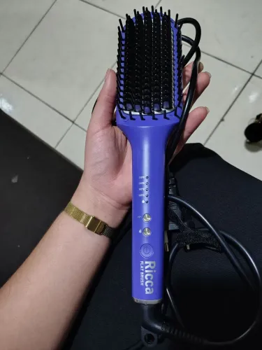 Escova Alisadora Ricca Flat Brush