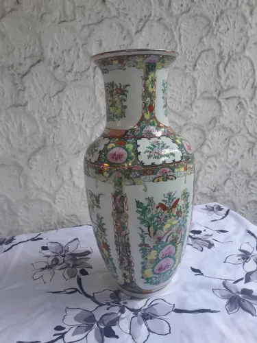 Vaso decorativo chinês pequeno
