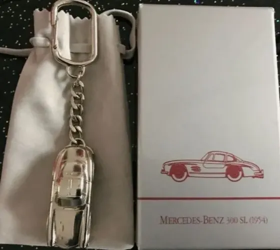 Mercedes 300 SL, miniatura original chaveiro
