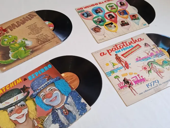 Lote de Discos Vinil Infantis 