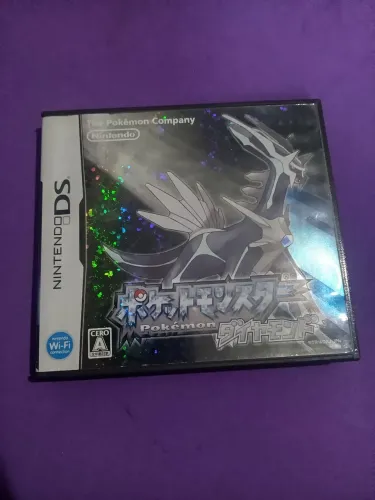 Pokemon Diamond só a caixa