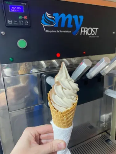 {OPORTUNIDADE} máquina de sorvete e açaí expresso My FROST pronto para trabalhar