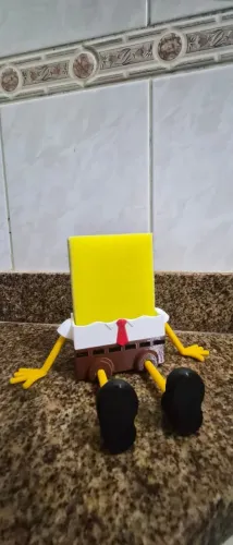 Suporte para bucha Bob Esponja