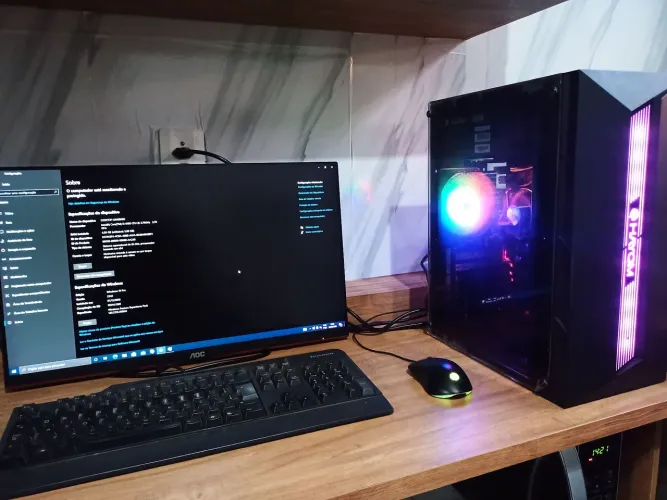 Vendo ou troco PC i3 de 6°