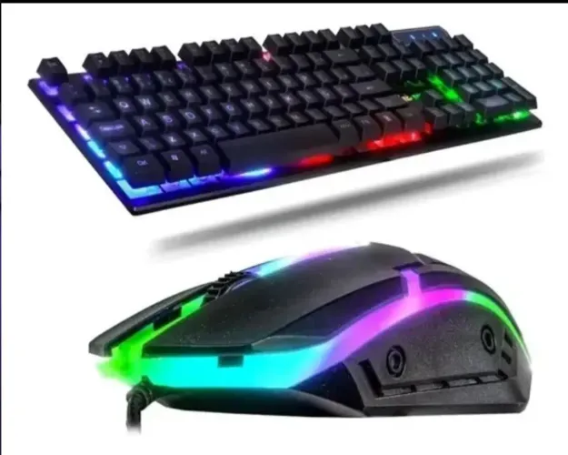 Kit gamer teclado mouse Mousepad 