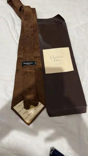 Gravata Christian Dior CGC vintage sem uso 