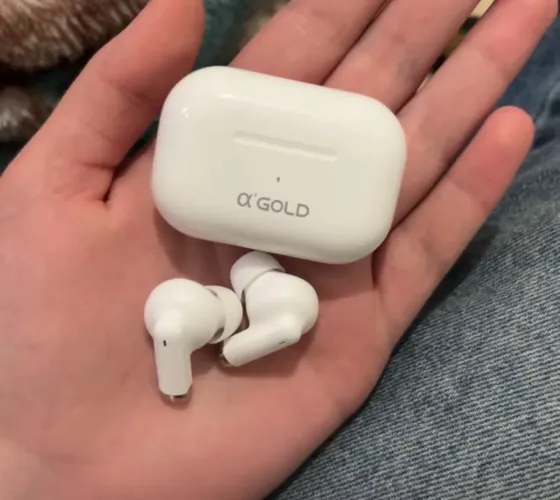Fone de ouvido Bluetooth cancelamento de ruído e resistente à água e suor TWS