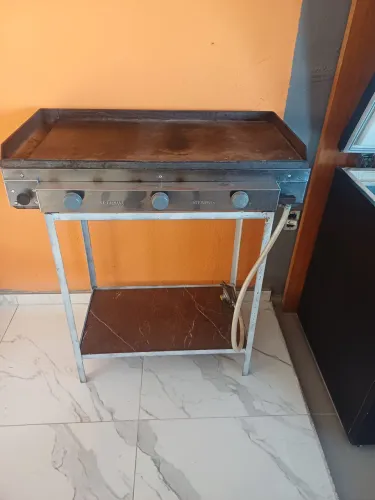 Chapa 3queimadores com mesa de suporte