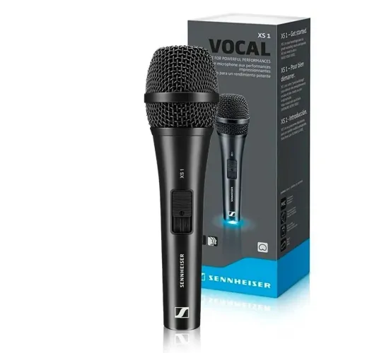 6 microfones sennheiser + case para microfone
