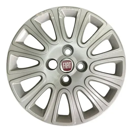 Calota Aro 14 Fiat Gran Siena 2014 2015 ( Avarias ) Prateado