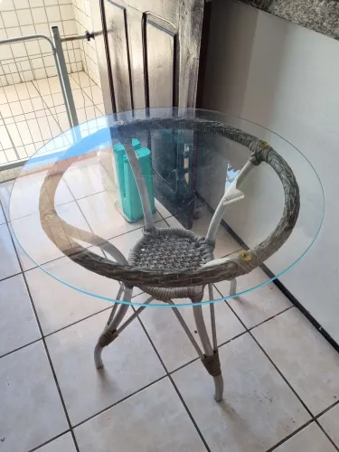 Mesinha de vidro 