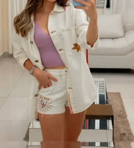 Conjunto jaqueta + short