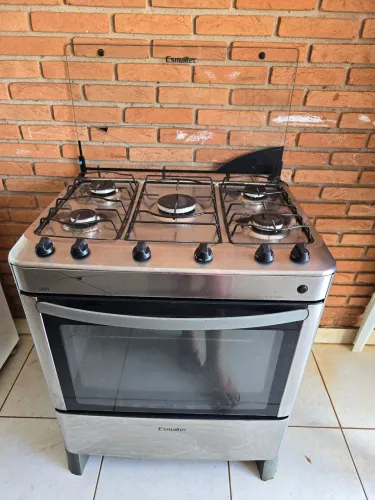 Fogão 5 bocas Esmaltec inox