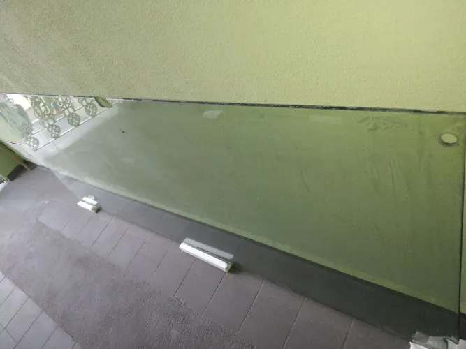 Porta de vidro temperado 