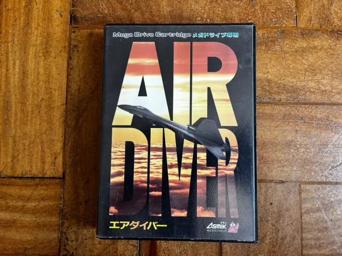 Jogo Air Diver - Mega Drive - Edição japonesa (CIB)