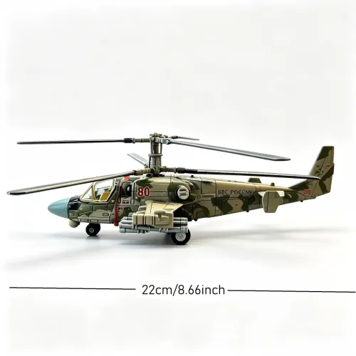 Miniatura Helicóptero KA-52 Alligator - 1/72 - Kit Montagem
