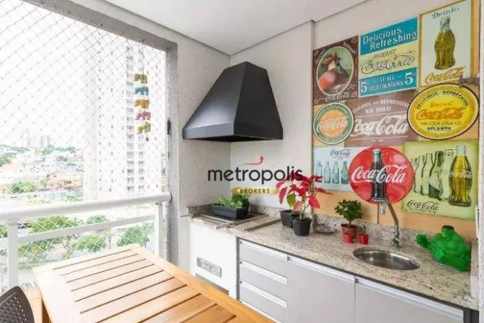 Apartamento com 2 dormitórios à venda, 65 m² por R$ 465.000,00 - Vila Leopoldina - Santo A