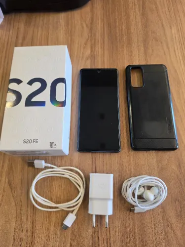 Samsung Galaxy S20 FE Snapdragon 128GB 6GB RAM Completo + Capa Spigen