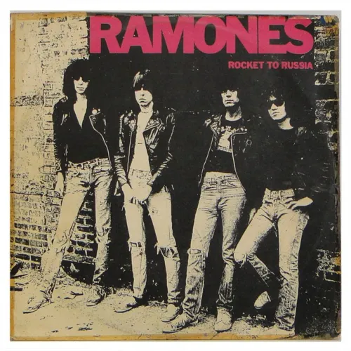 Lp ramones rocket to russia sem capa original vinil ramones Rocket to russia