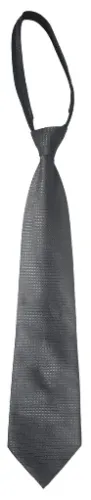 Gravata Masculina cor Cinza - 100% Poliéster - Clássica / Discreta & Elegante / Uso Social