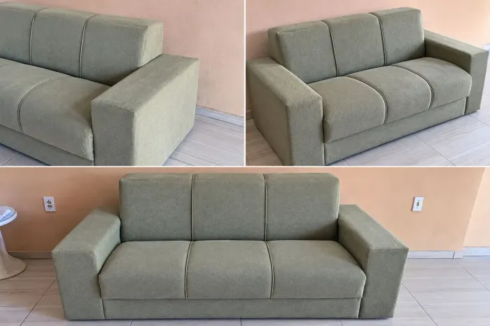 VENDO SOFÁ E BOA CONDIÇÃO, SEM NENHUMA AVARIA 