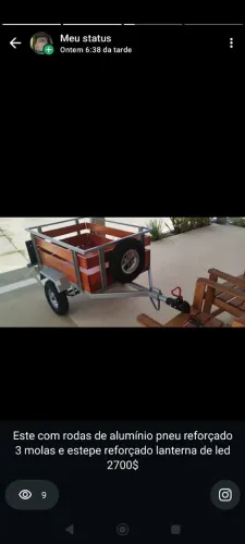 Reboque pra moto