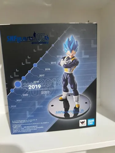 Vegeta Blue Sh Figuarts Bandai edição de aniversário (relançamento)