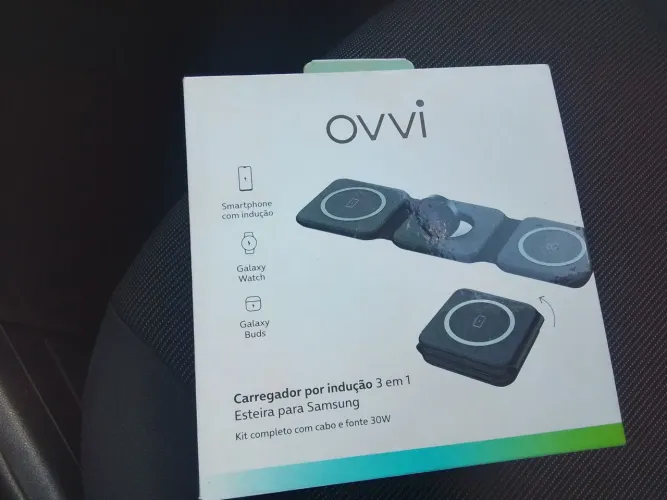 Carregador indução 3em1 ovvi