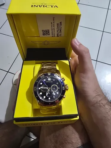 RELOGIO INVICTA ORIGINAL LACRADO COM NOTA FISCAL