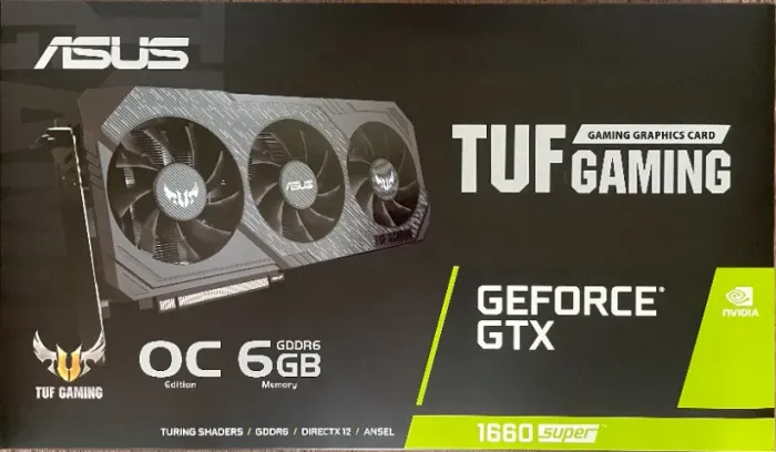 Asus TUF3 NVIDIA GeForce GTX 1660 SUPER 6GB