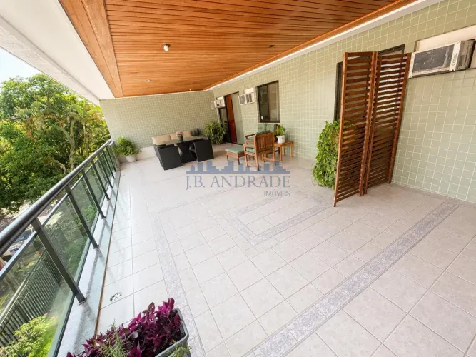 Jardim Oceânico 3 Quartos (1 Suíte) | 3 Vagas | Vista Livre | Home Office | Localização P