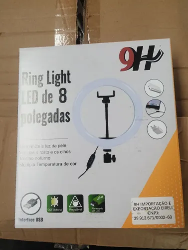 Ring light 8 polegadas
