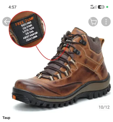 Vende-se bota coturno semi nova