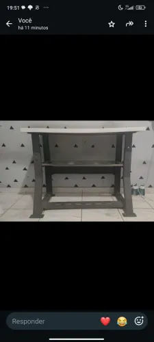 Mesa de máquina de costura industrial